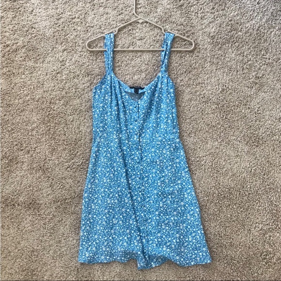 Floral Fit & Flare Mini Dress - Picture 4 of 5